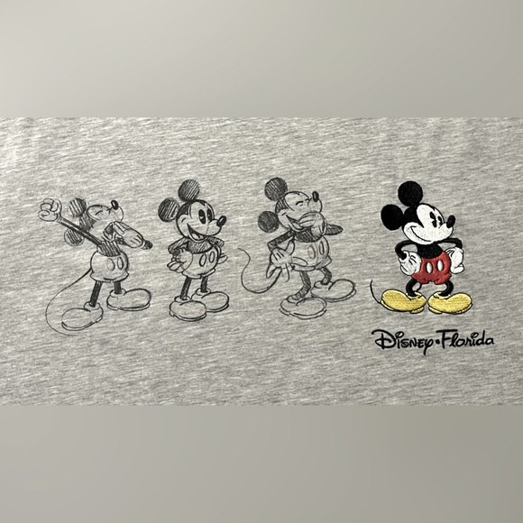Mickey Mouse tshirt scetched and embroidered size XL (46/48) - Picture 7 of 7